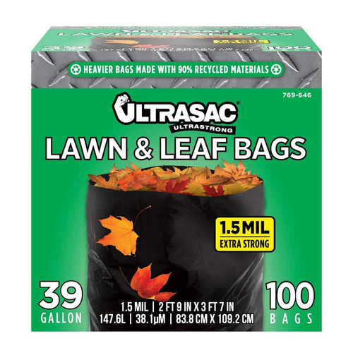 100 pack trash bags garbage - 100,