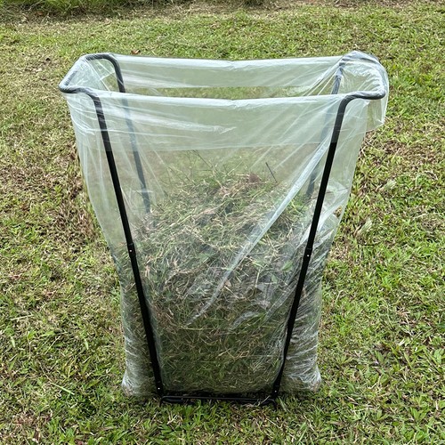 Garden trash bag - trash,